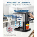 💥Flash Sale Today Only💥Ice Maker Dispenser, Self Dispensing Pellet Ice Maker, 44lbs/24H